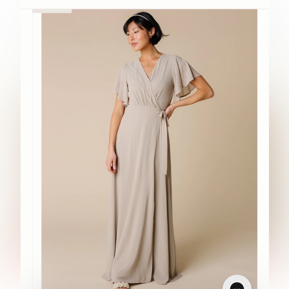 Called to Surf Wrap Bridesmaid Dress Size XL